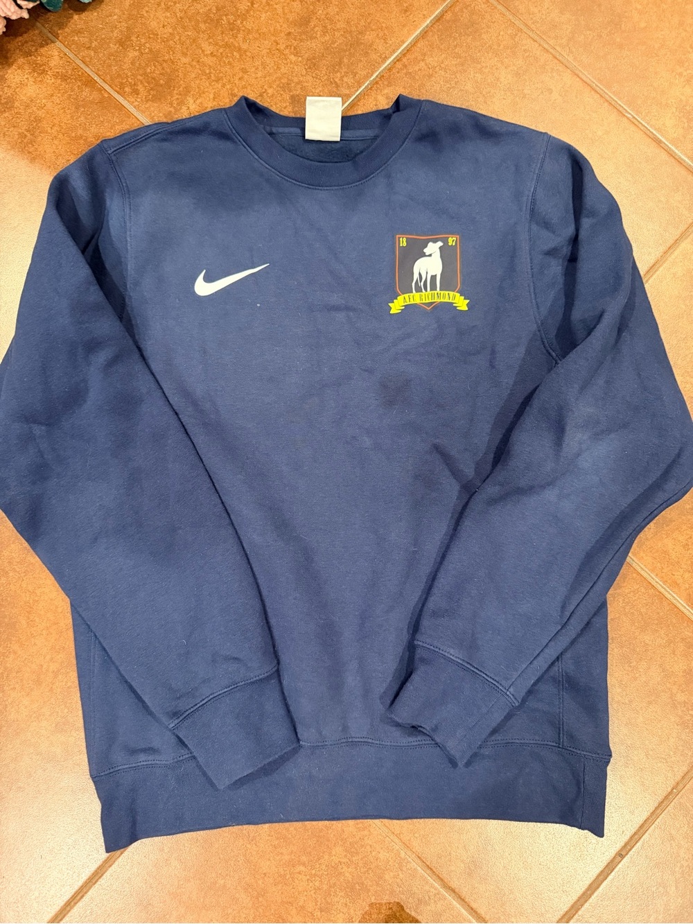 Nike Men’s Navy Ted Lasso Crewneck Sweatshirt